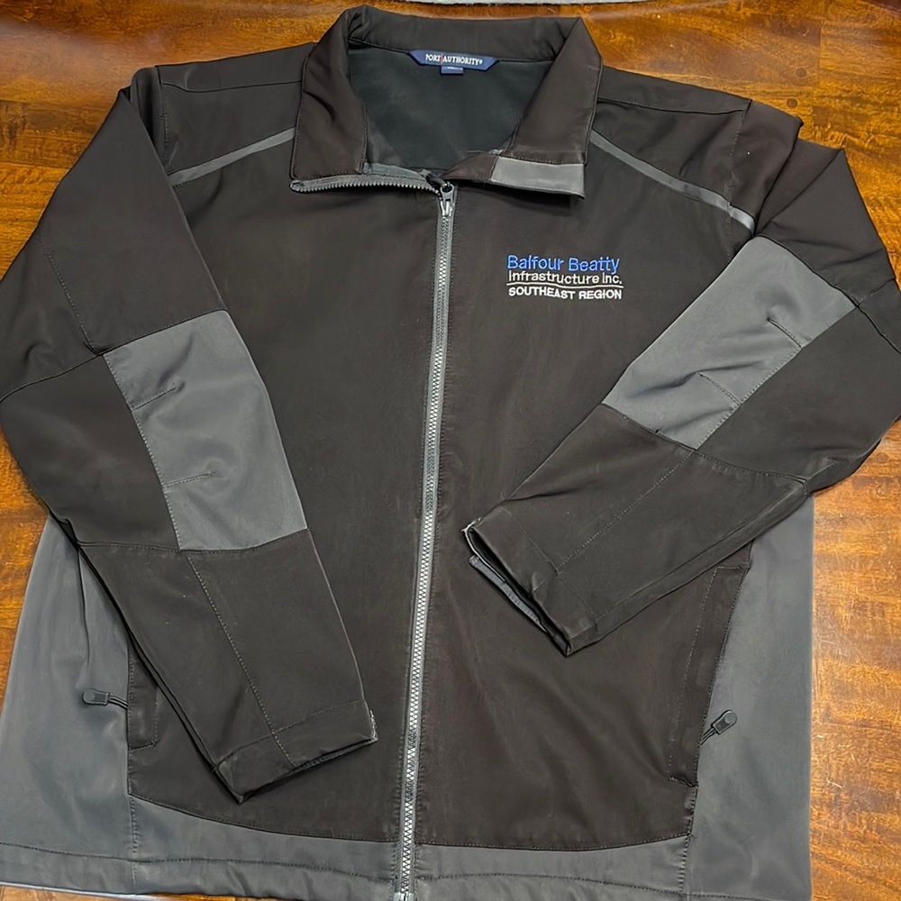 Very nice port authority XL jacket w/logo